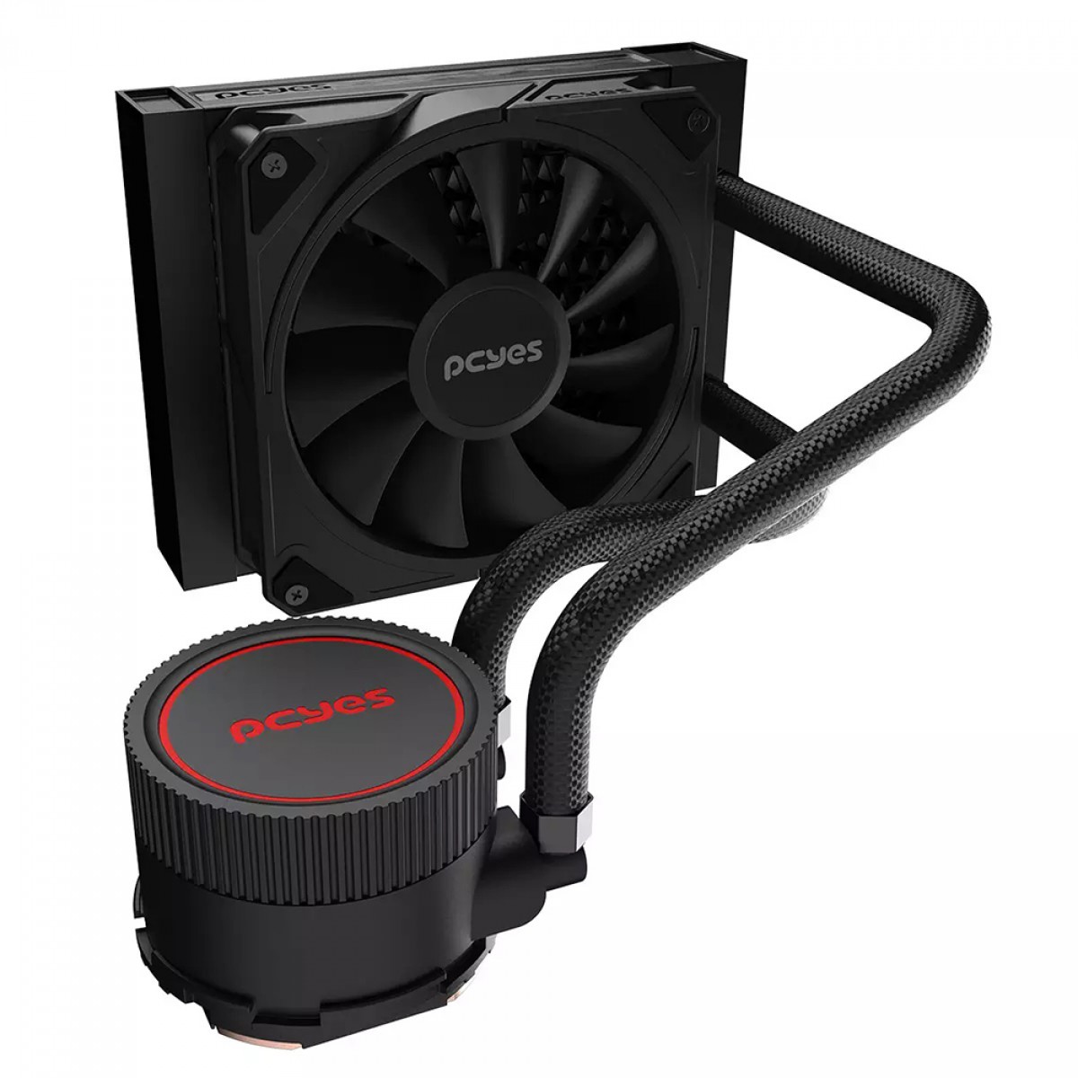 Water Cooler Sangue Frio 3 120 mm Black Vulcan - Crystal Informática