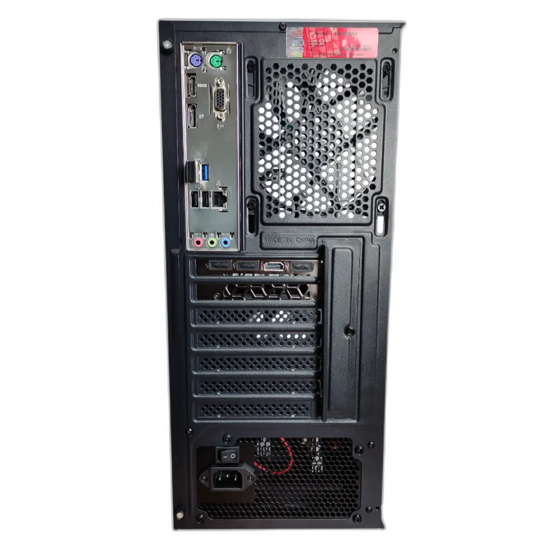 PC Gamer i5-14400F RTX 4060 8GB, 16GB RAM, SSD 512GB - Crystal