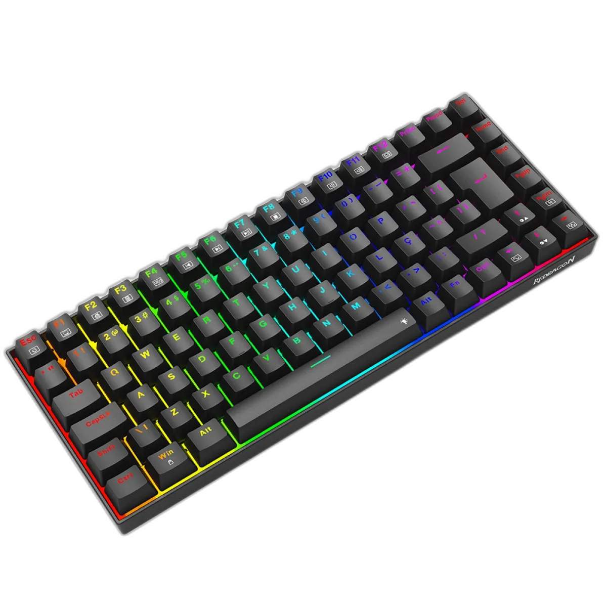 Teclado mecânico RGB para jogos Zx Teclado Mecânico 60% Gamer Rgb