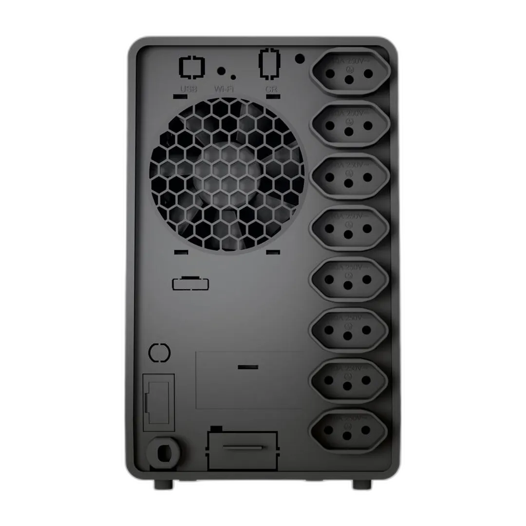 Nobreak SMS Tech 1800VA 29307 - Interativo com 8 tomadas - Crystal