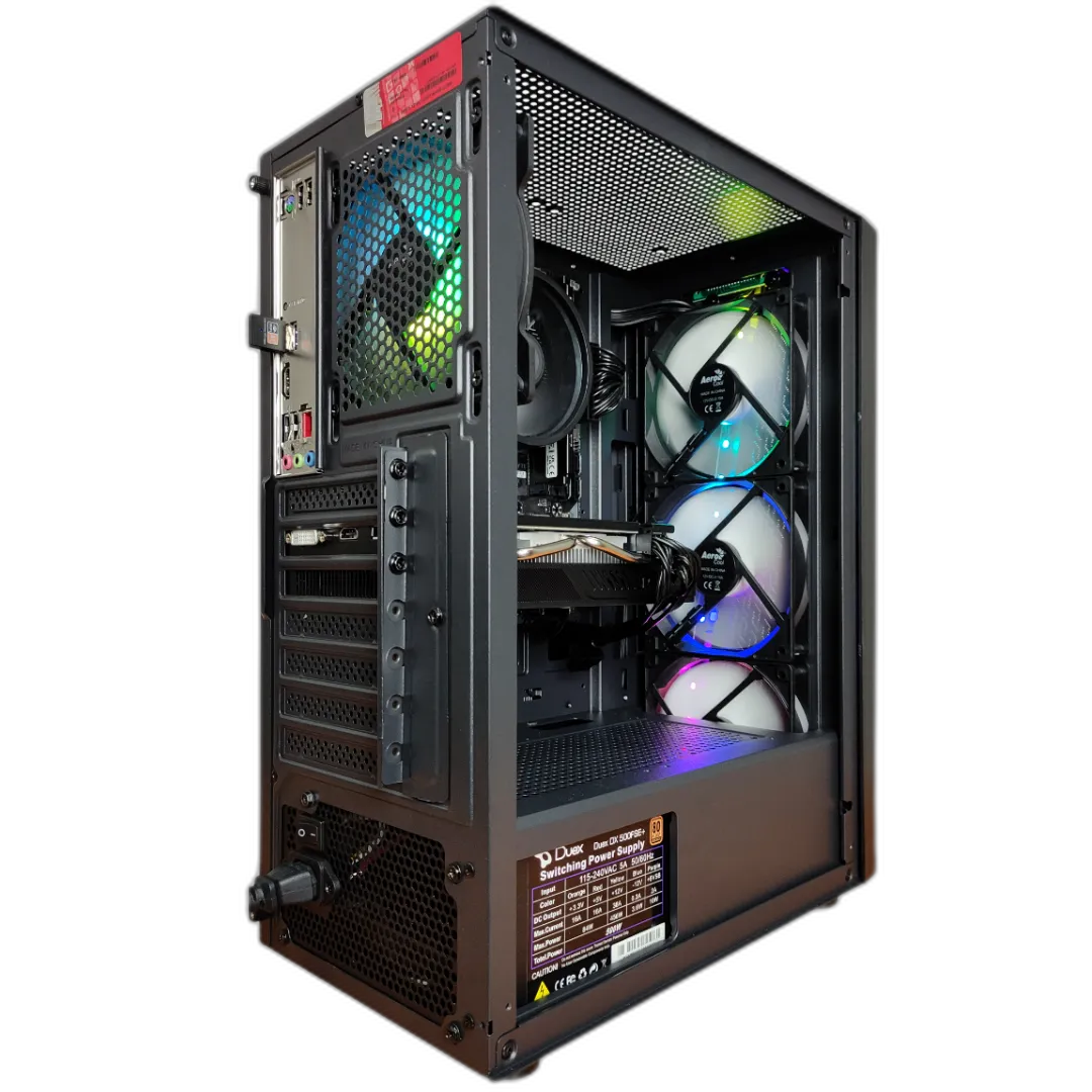 PC Gamer Crystal Ryzen 7 RX 570, 16GB DDR5, SSD 512GB, Wi-Fi