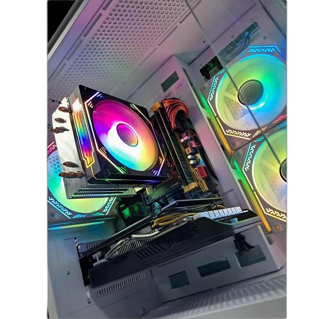 PC Gamer Crystal i7-4770 RX 570 4GB 16GB RAM SSD 256GB - Crystal