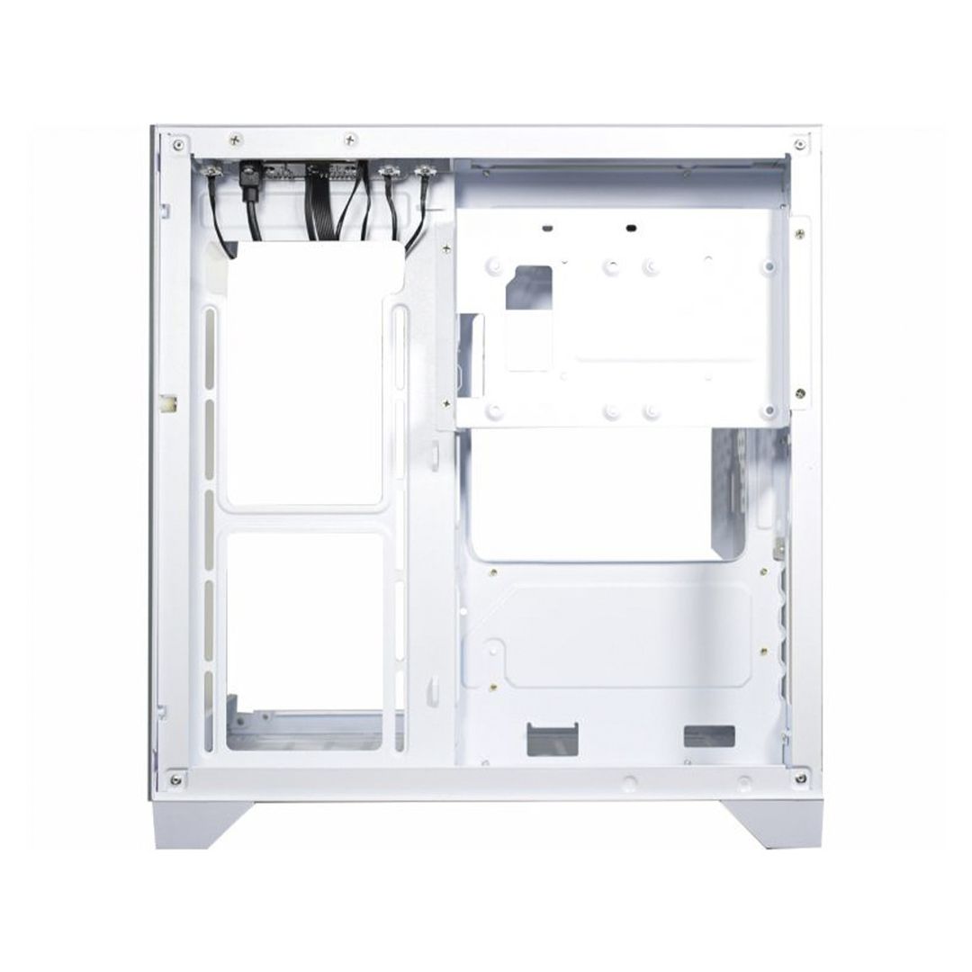 Gabinete Gamer Branco K-MEX CG-W1KN Space Aqua, Mini Tower