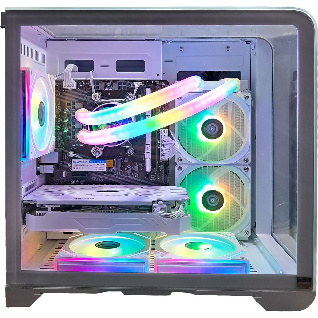 ディスプレイ内蔵】ゲーミングPC Ryzen5 GTX 1660Ti 512G ディスプレイ