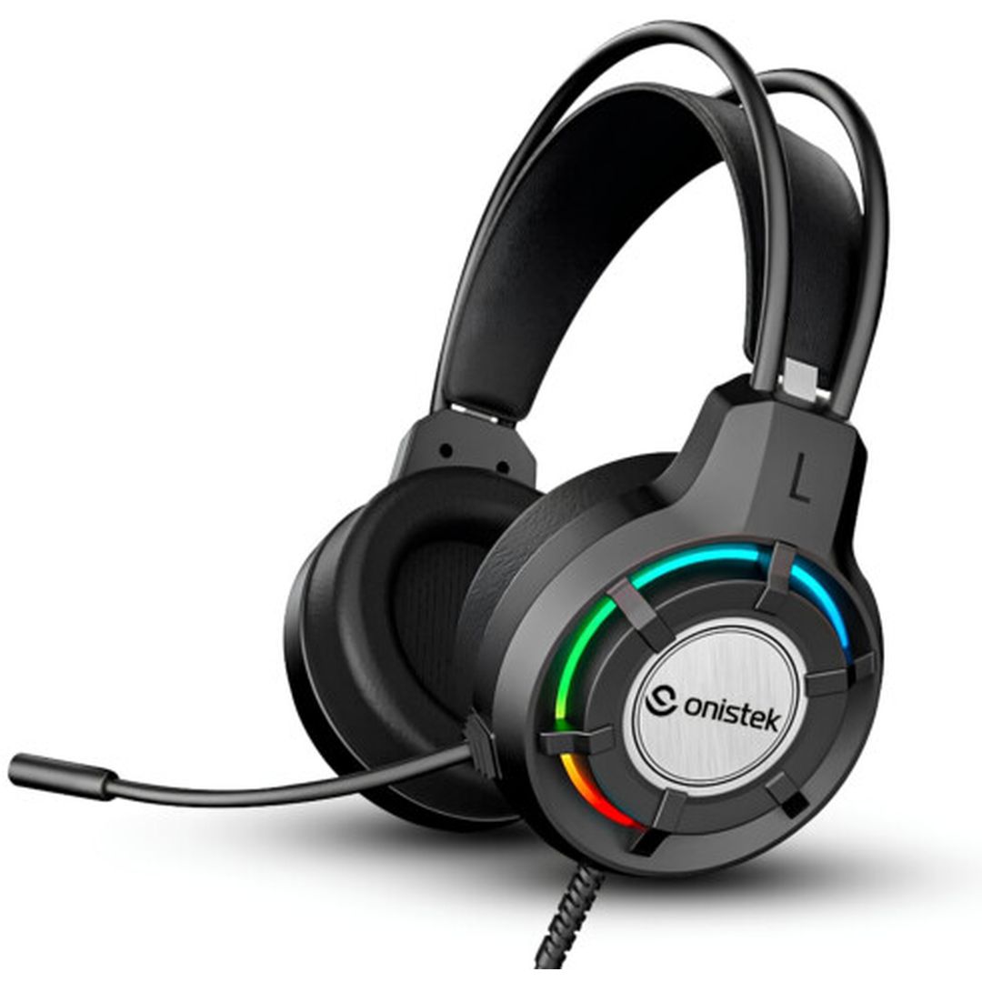 Headset Gamer RGB Onistek ON-FN637 com Microfone | Áudio Imersivo