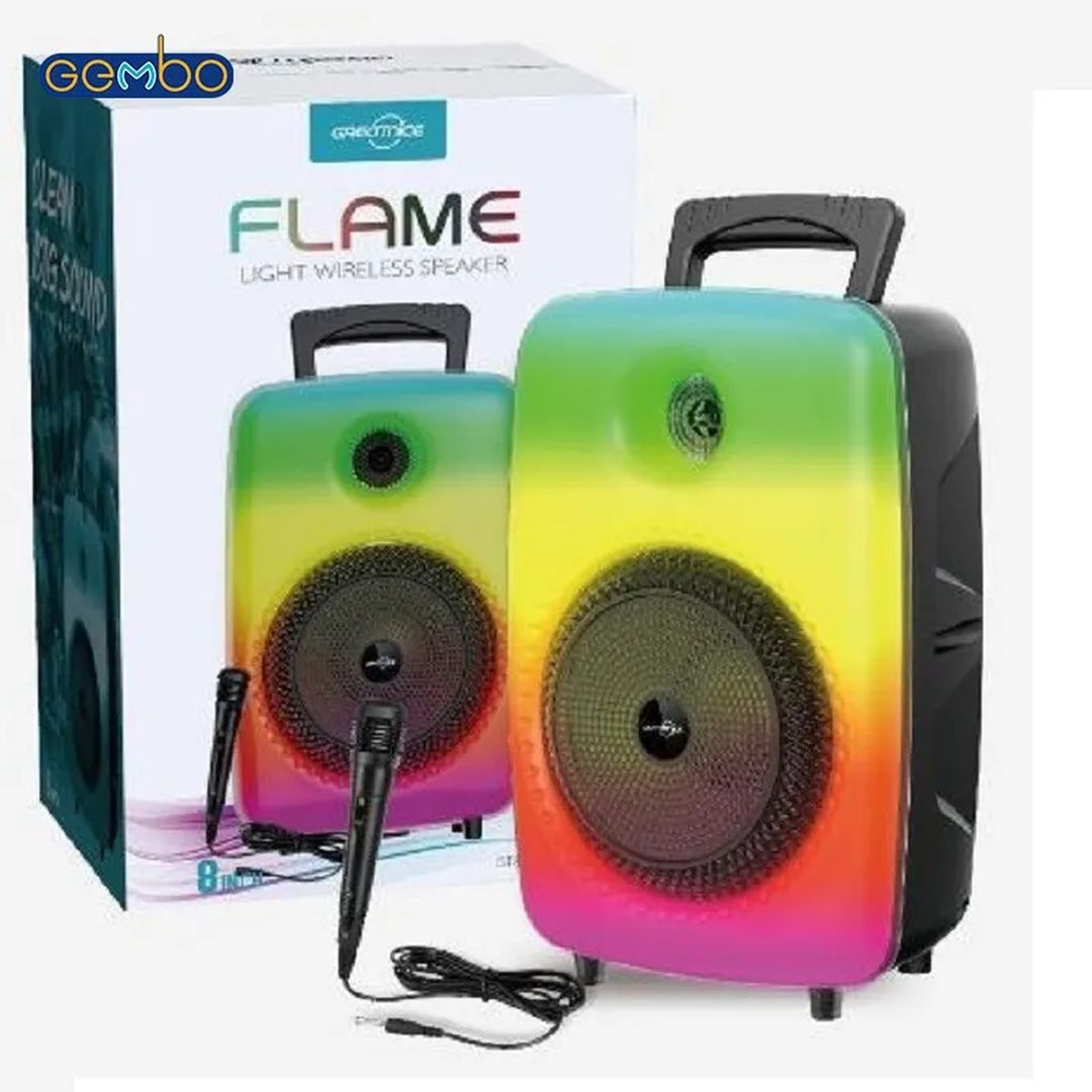 Caixa Som Bluetooth FLAME 10W Subwoofer 8