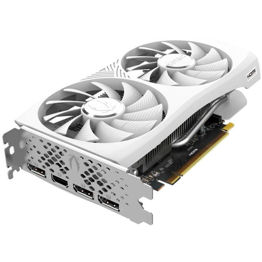 Placa de Vídeo RTX 4060 Zotac White 8GB - Ray Tracing e DLSS 3