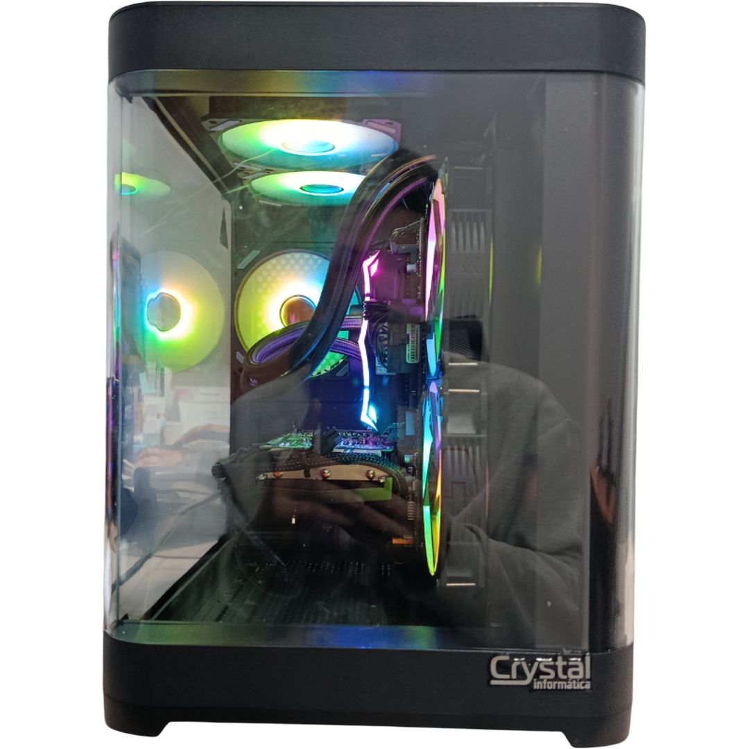 PC Gamer Crystal i5-12400F RTX 3060 12GB 32GB RAM SSD 512GB