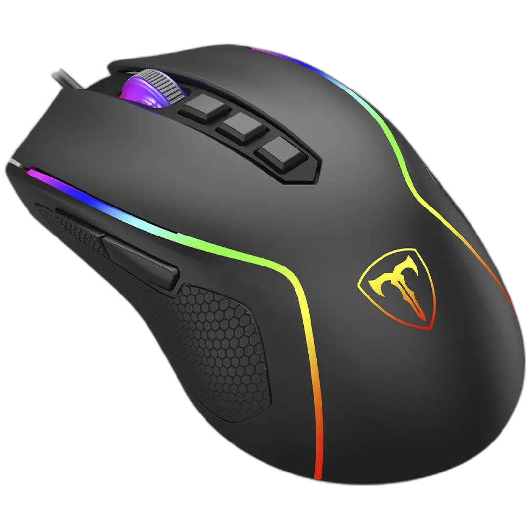 Mouse Gamer T-Dagger Darkangel RGB V3 4000 DPI USB - Crystal