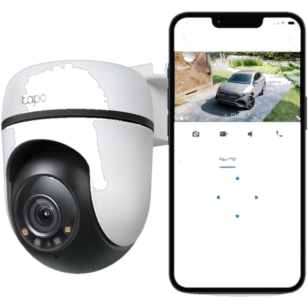 Câmera Tapo TC40 Wi-Fi 360 Externa Full HD IP65 - Crystal Informática