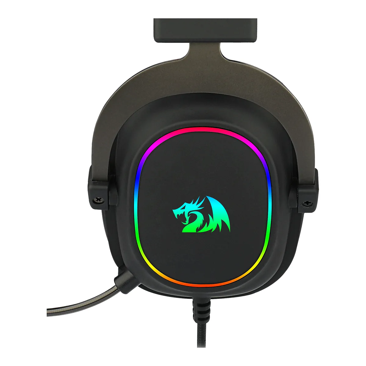 Iluminação RGB Chroma Mk.II com 4 modos de efeitos no headset Zeus H510-RGB