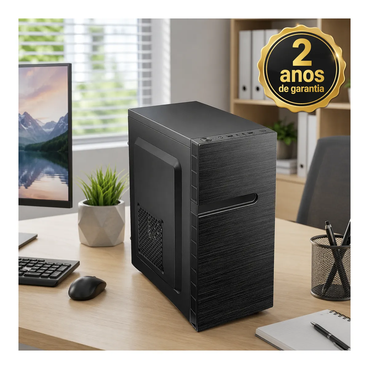 Computador Completo Intel Core i3-14100 16GB SSD NVMe 512GB