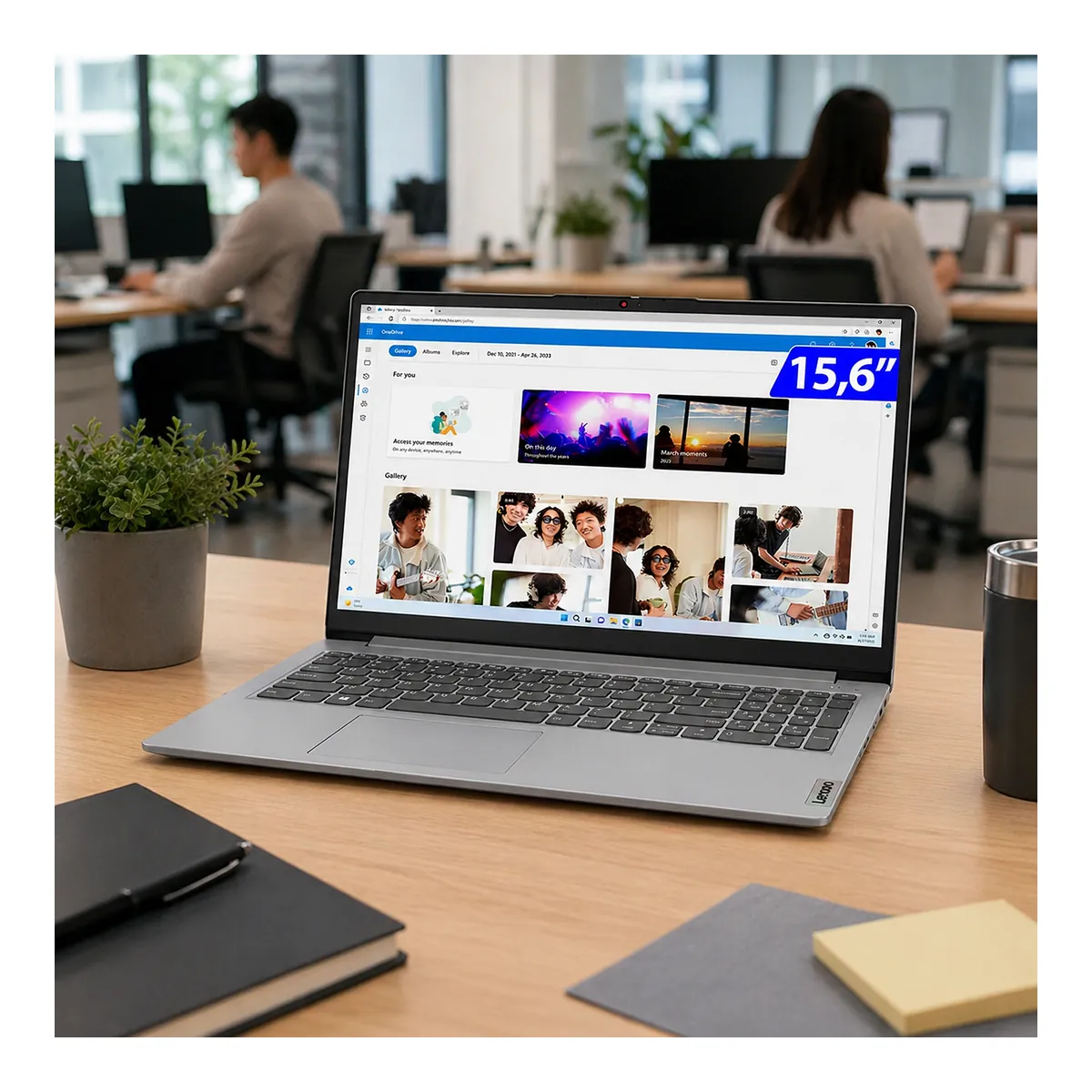 Notebook Lenovo IdeaPad 83QJ0001BO | Core i3, 8GB, 256GB - Crystal