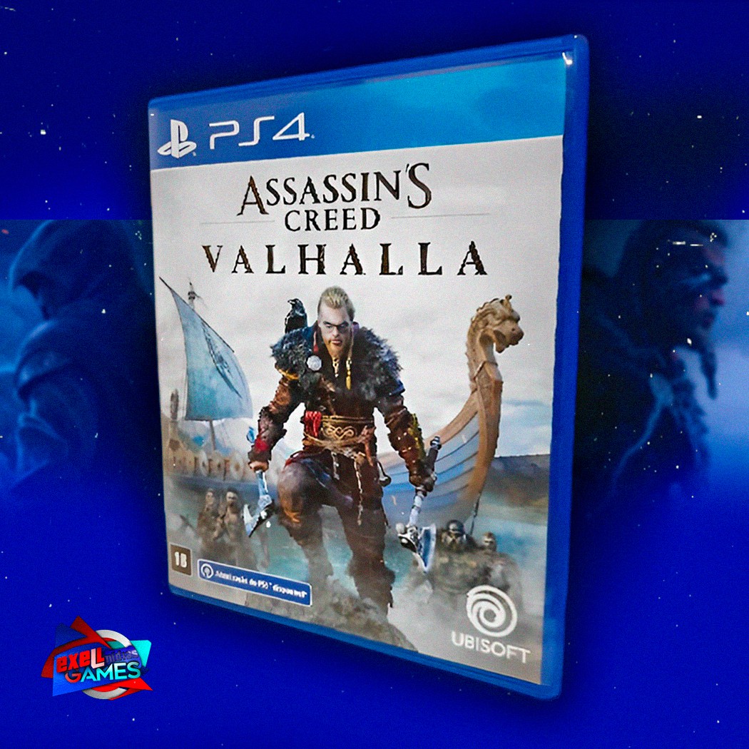 Assassins Creed Valhalla para PS4 Ubisoft - Edição Limitada - Jogos de RPG  - Magazine {{route.pmdStoreName}} em Promoção no Oferta Esperta