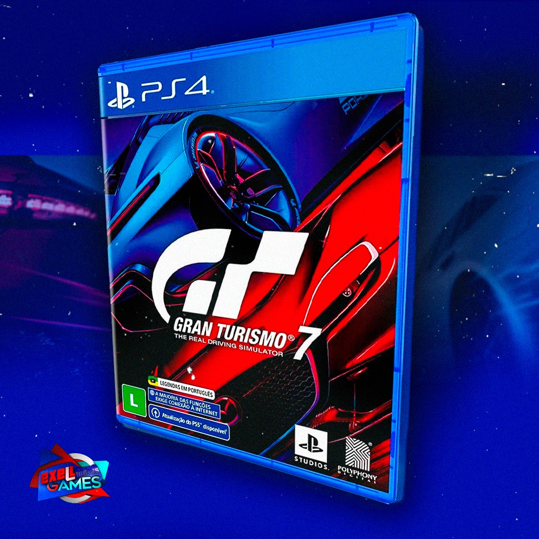 Gran Turismo 7 PS4 Mídia Digital - Venger Games  Seu centro de Cartões  presentes e mídia digital