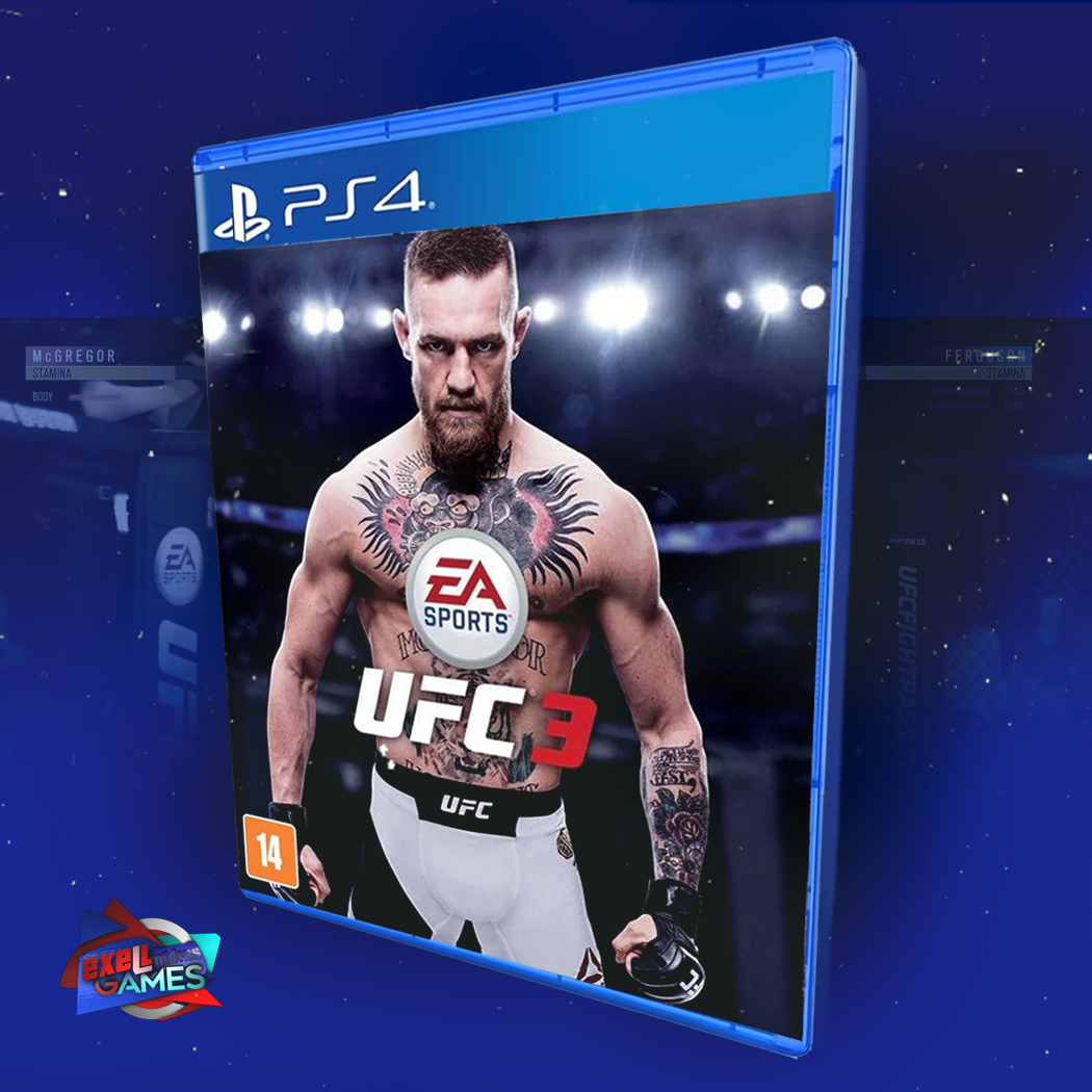 UFC 3 - PS4 MÍDIA DIGITAL - Exell Games