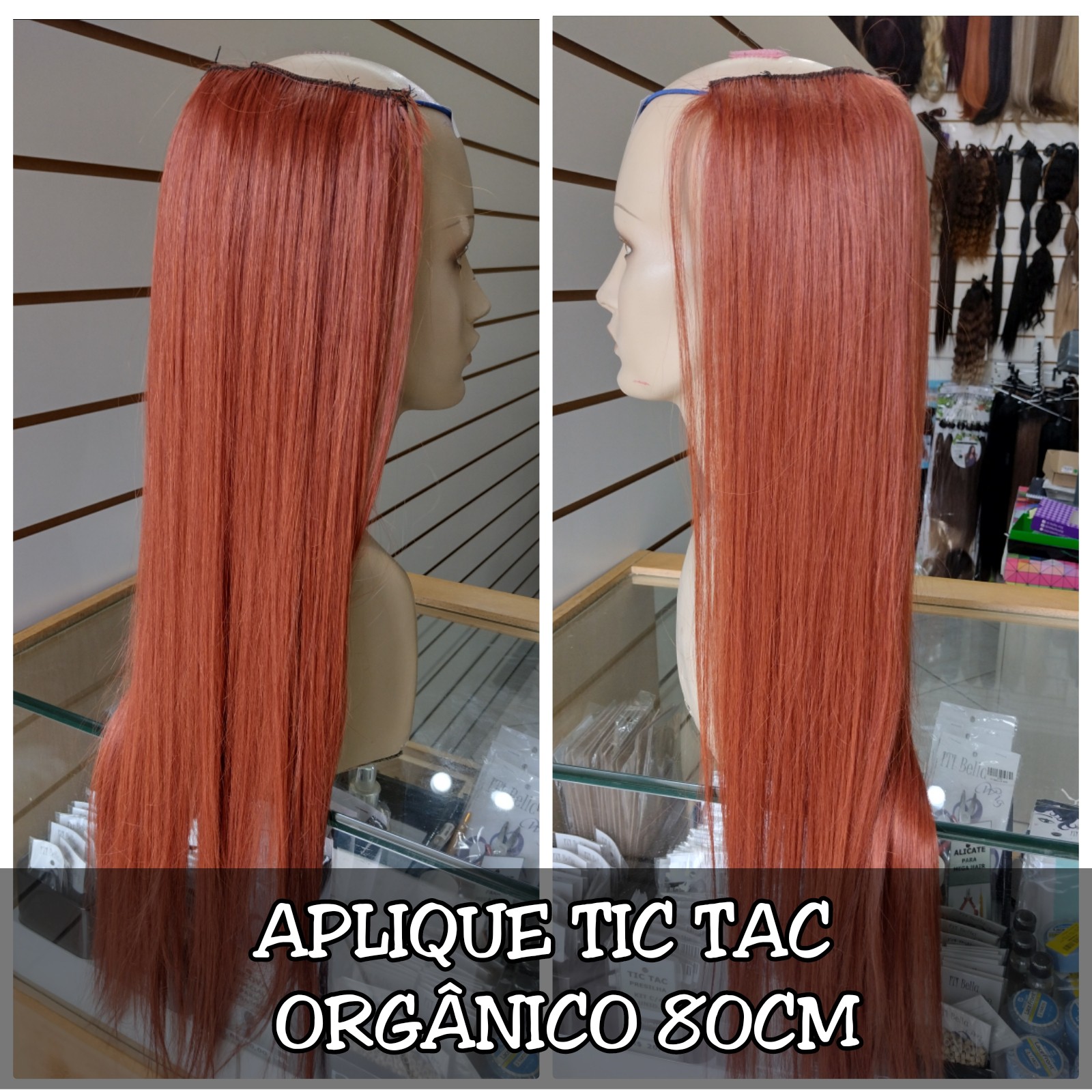 Aplique Mega Hair 9.7 Puro 80cm - Use Miá Beauty
