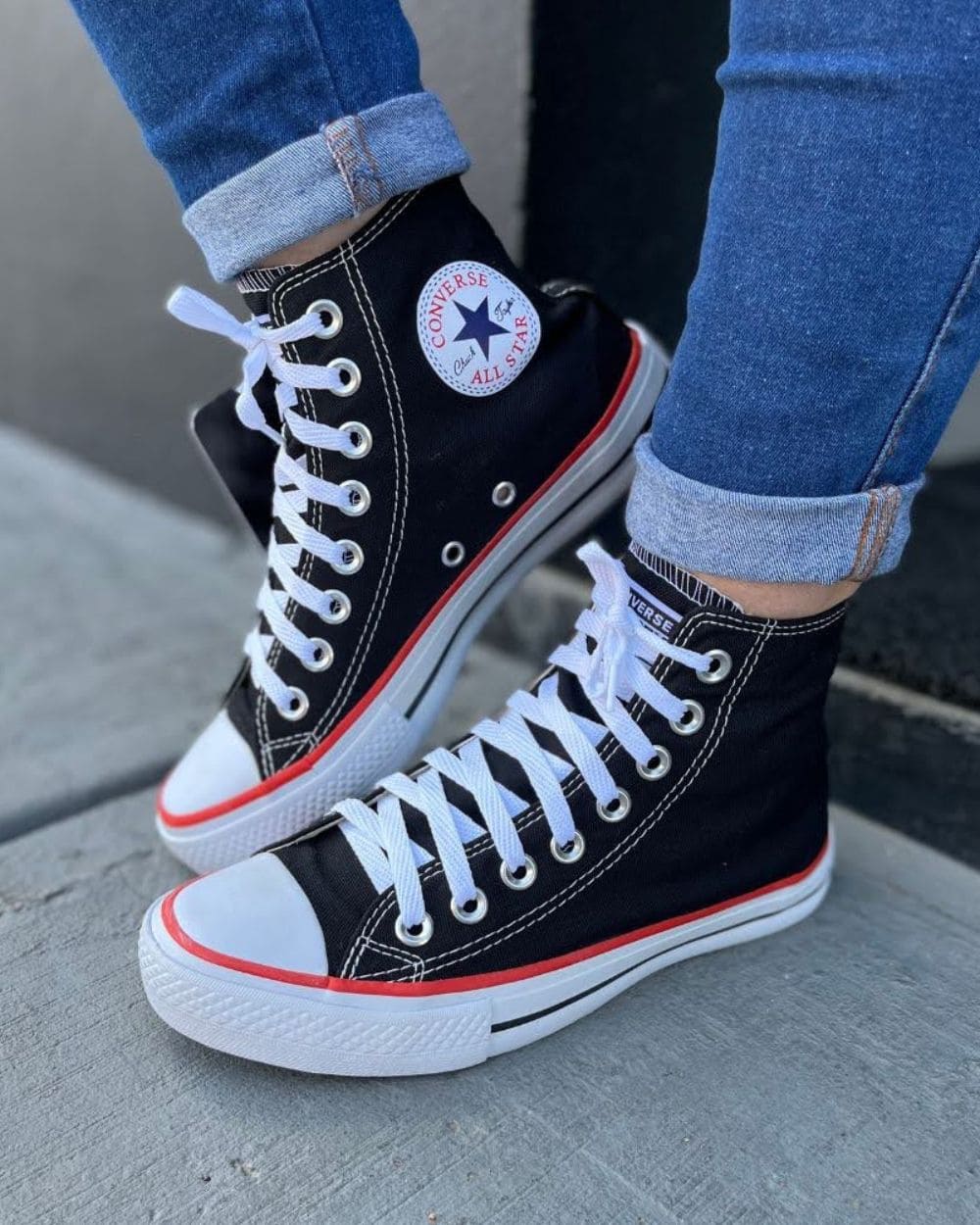 Converse All Star Alto Preto, all star pretos