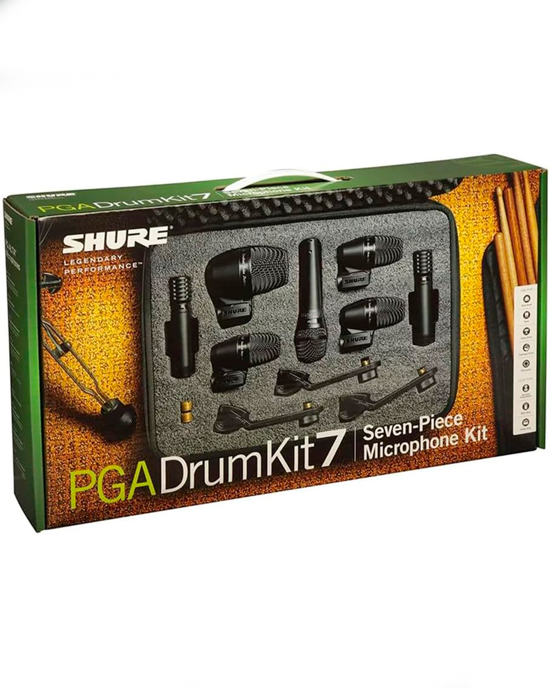 Kit De Microfone Para Bateria Pga Drum Kit7 - Mais Store