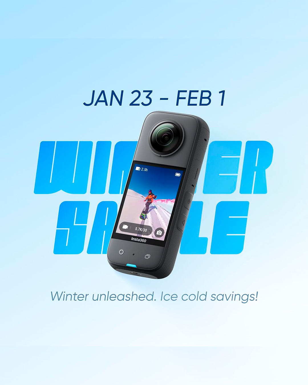 Câmera Insta360 X3 Vídeo 5.7k - Mais Store