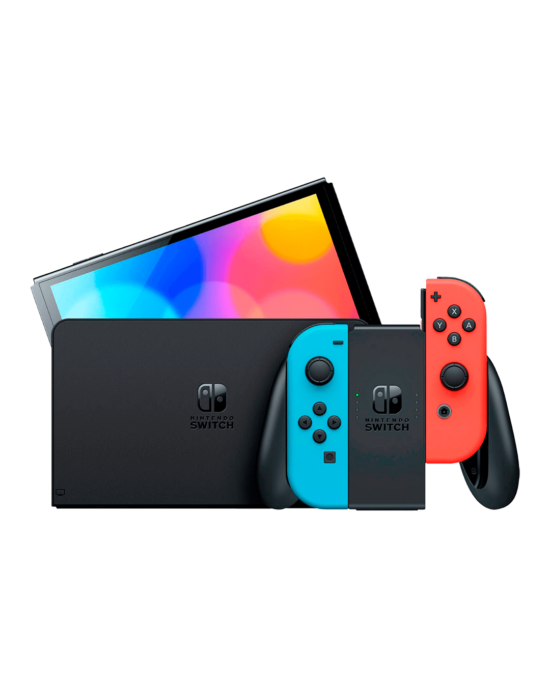 Console Nintendo Switch Oled 64GB - Neon (Heg-s-Kabaa Console Nintendo Switch Oled 64GB - Neon (Heg-s-Kabaa
