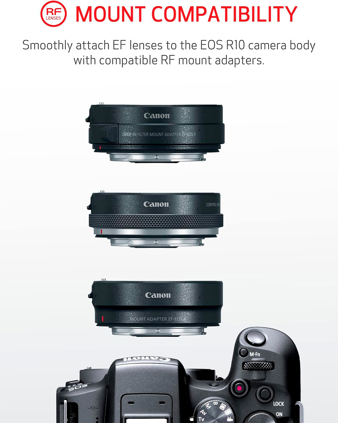 Câmera Canon Eos R10 Kit 18-150MM Is STM - Mais Store