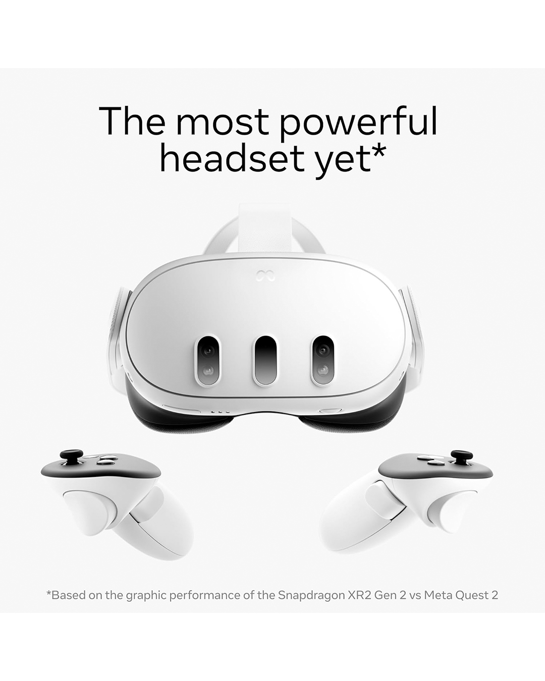 Óculos de Realidade Virtual Meta Quest 3 512GB - Mais Store