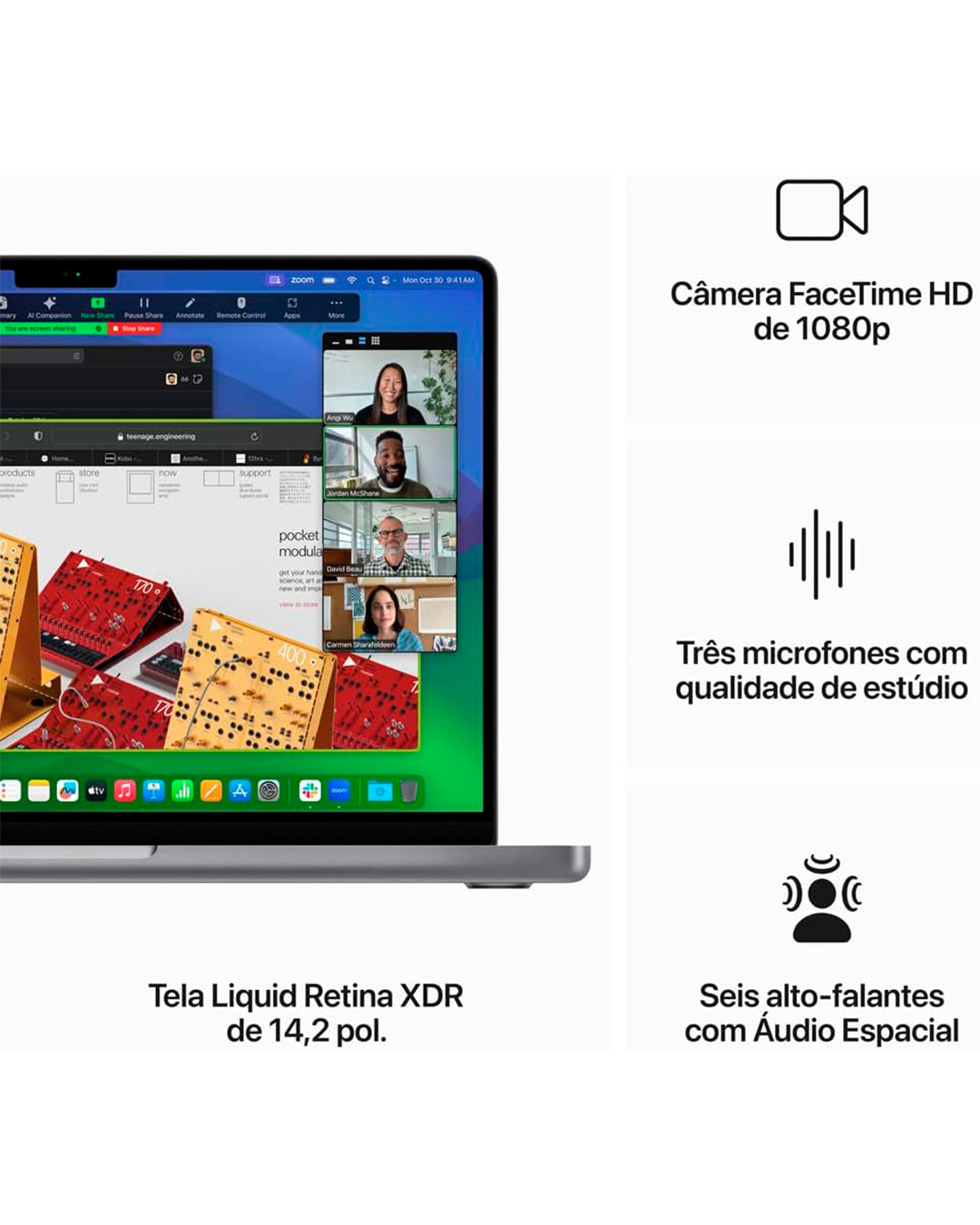 MacBook Pro M3 Pro 2023 512gb SSD 18gb Ram 14.2 - Mais Store