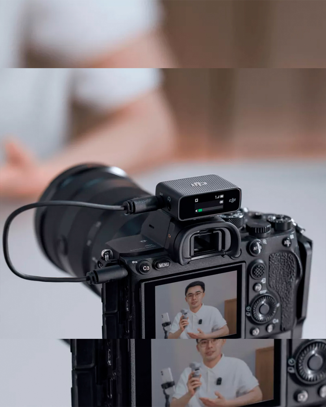 Microfone Dji Mic 2 (1 TX + 1 RX) - Mais Store