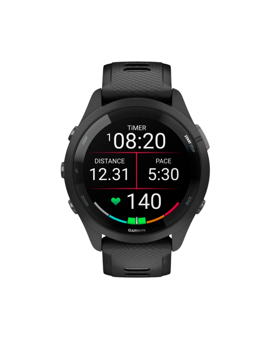 Relógio Garmin Forerunner 265 Music - Black/Powder Gray - 010