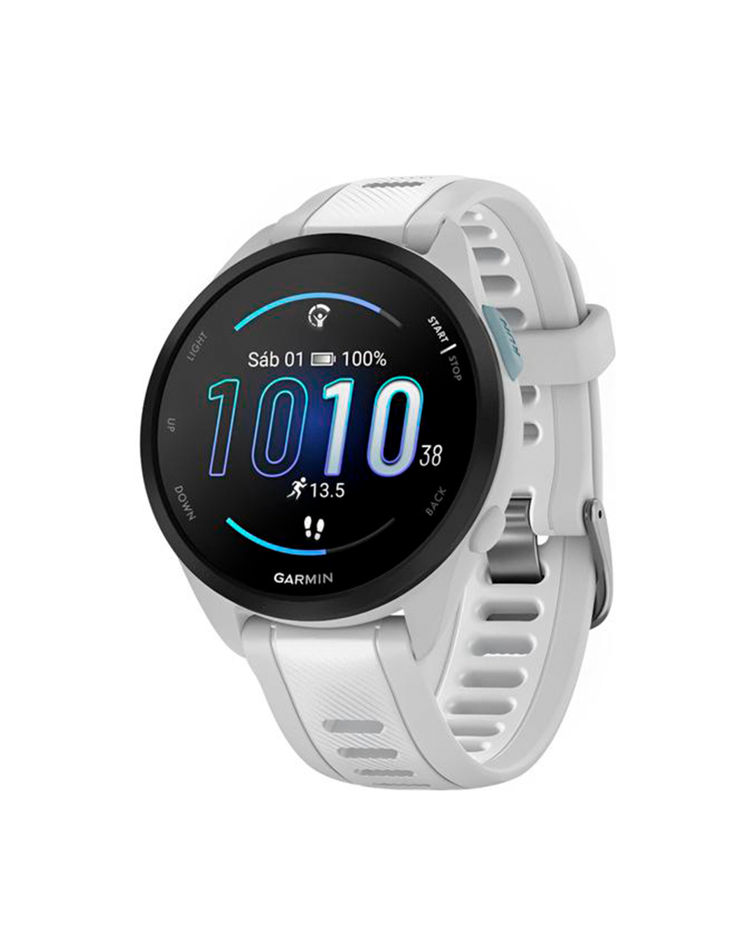 Relógio Garmin Forerunner 165 - Basic - Black/Slate Gray - 010