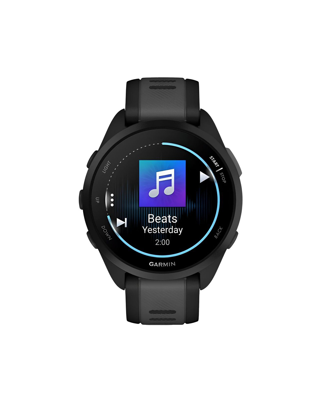 Relógio Garmin Forerunner 165 Music - Black/Slate Gray - 010-02863