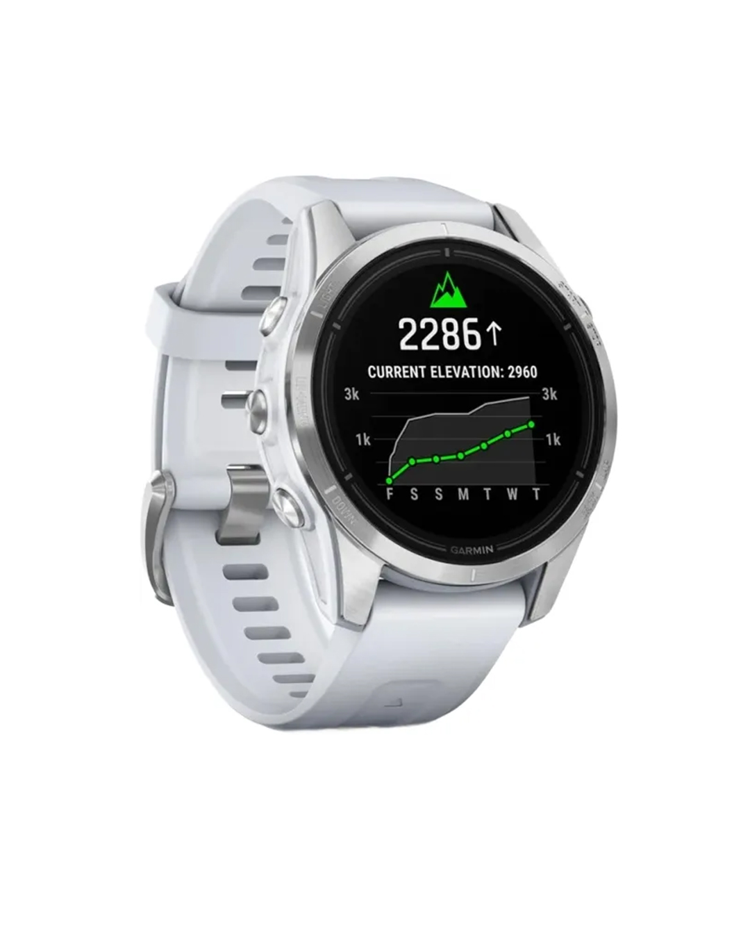 Relógio Garmin Epix Pro (Gen 2) Standard 42MM Silver Whitestone