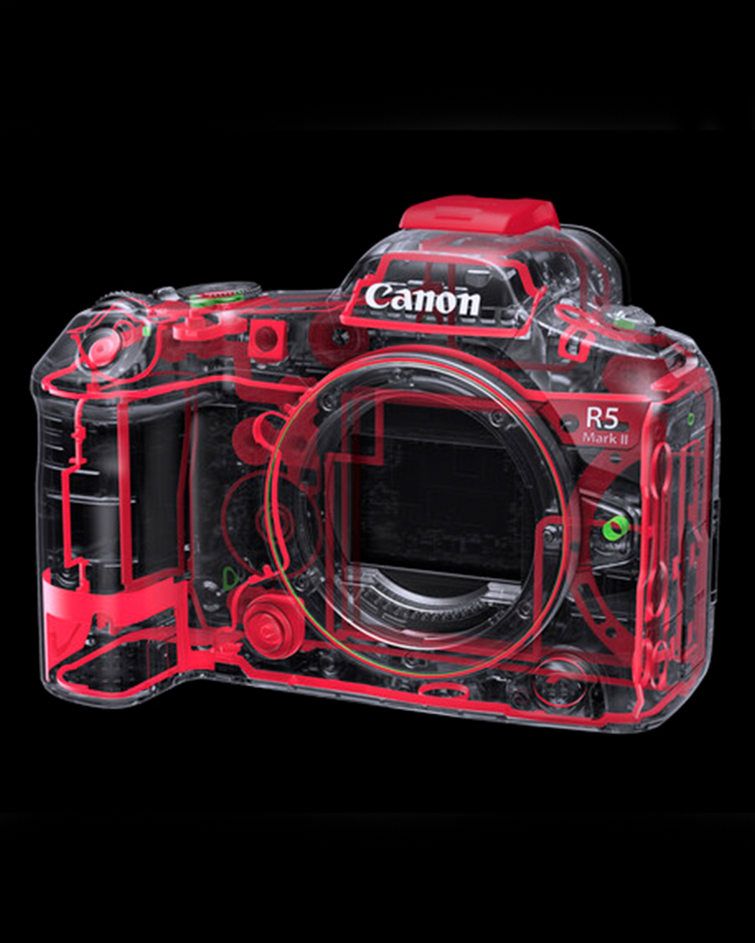 Câmera Eos R5 Mark II Corpo - Mais Store