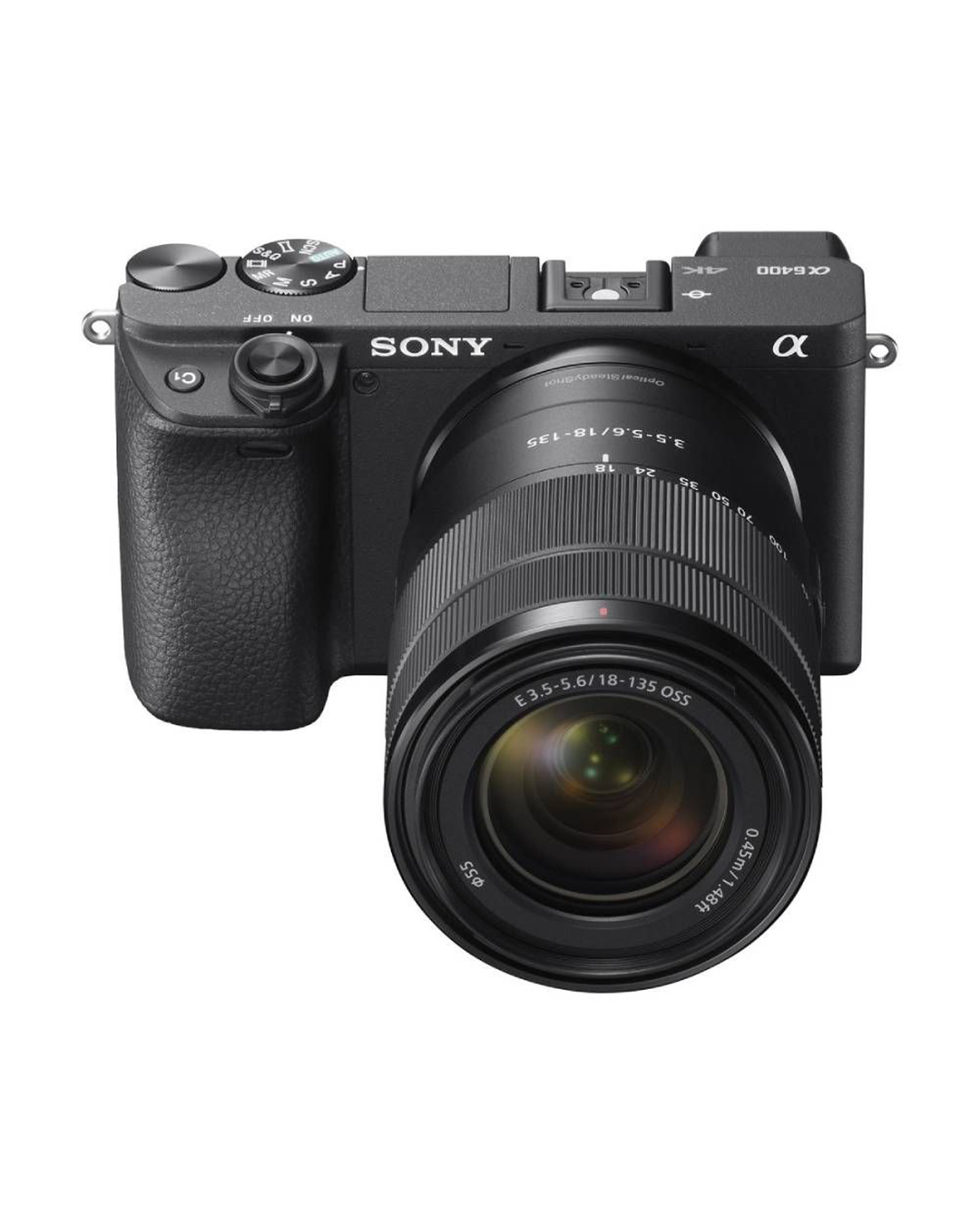 Câmera Sony A6400 KIT 18-135mm F/3.5-5.6 Oss - Mais Store