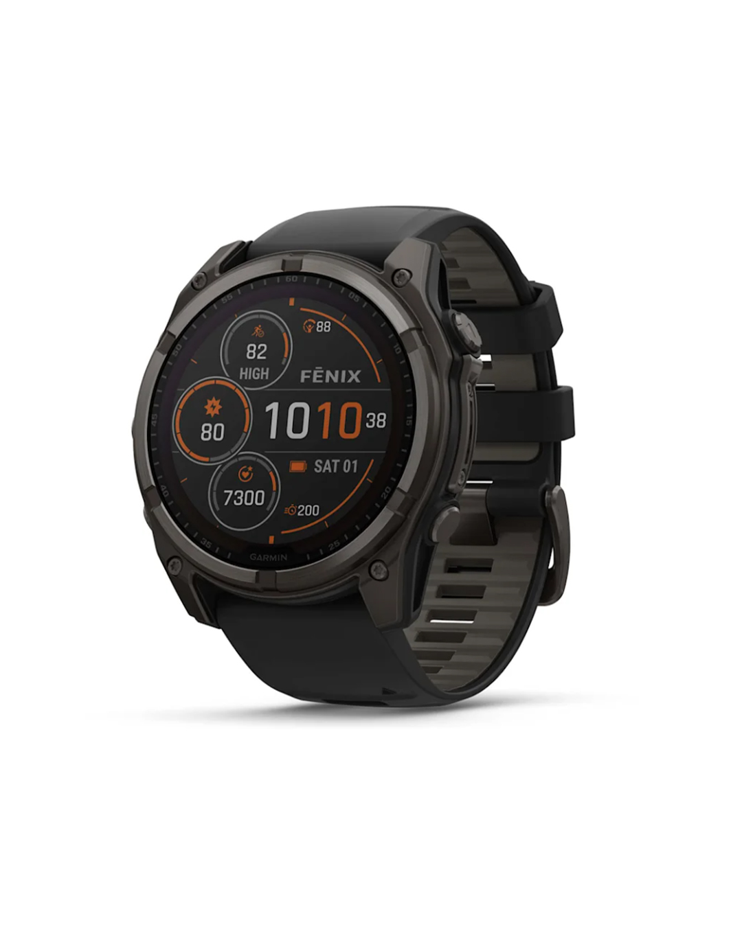 Relógio Garmin Fenix 8 51mm Solar Sapphire Titanium 010-02907-10