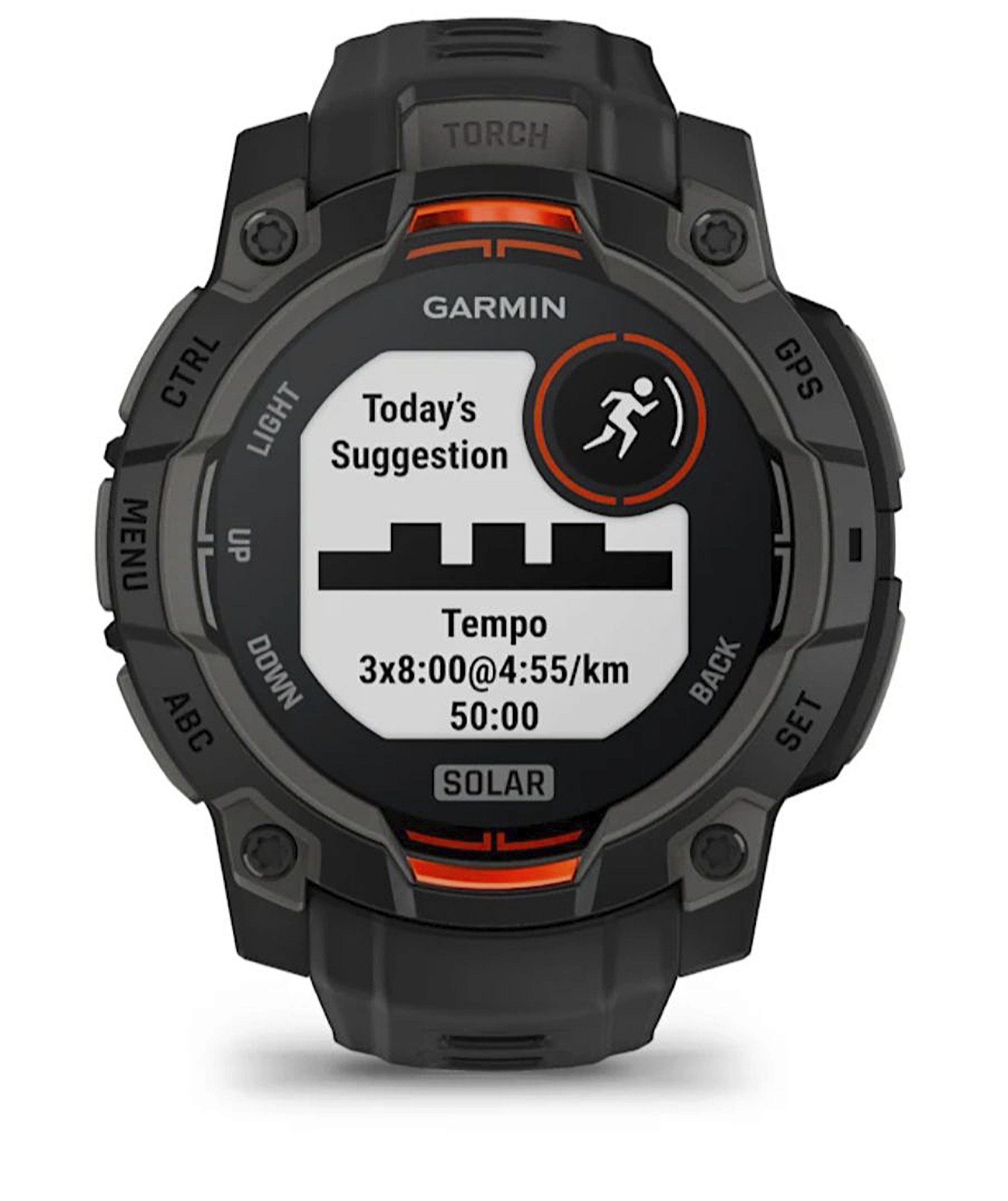 Garmin GPSナビウォッチ ブラック Relógio Garmin Instinct 3 45mm SOLAR - Preto 010-02934-00 - Mais Store