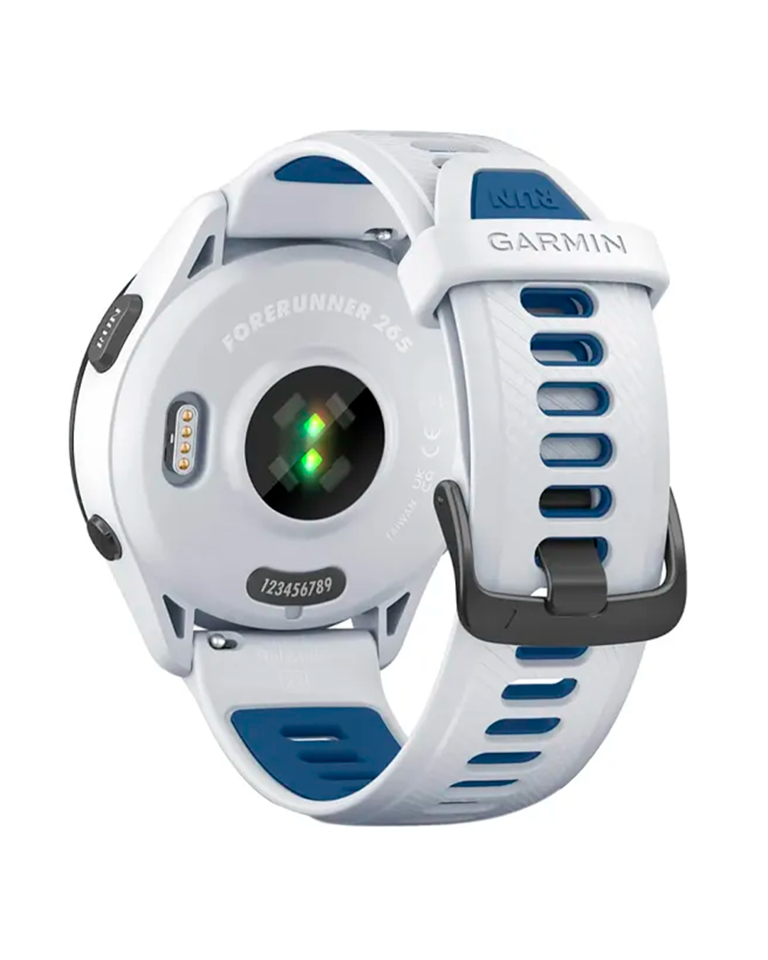 Relógio Garmin Forerunner 265 Music - Whitestone/Tidal Blue (010