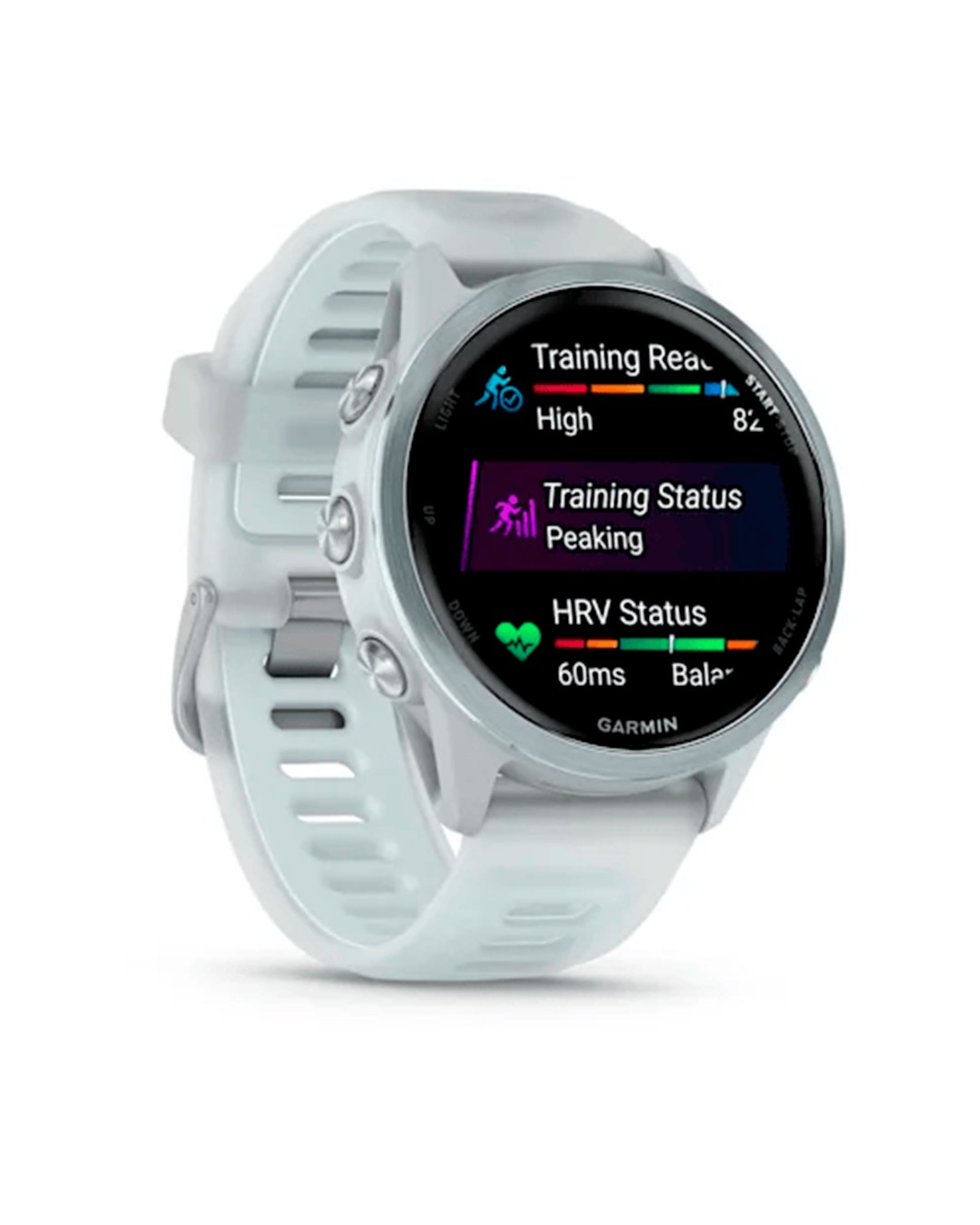 Relógio Garmin Forerunner 570 42mm - Cloud Blue Aluminum with