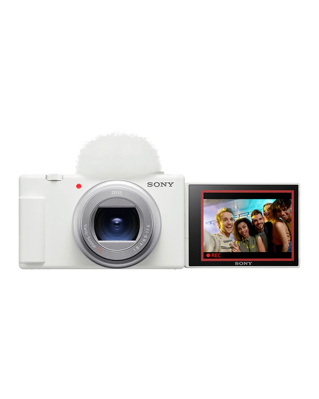 Câmera Sony ZV-1 II - Preto - Branco - Mais Store