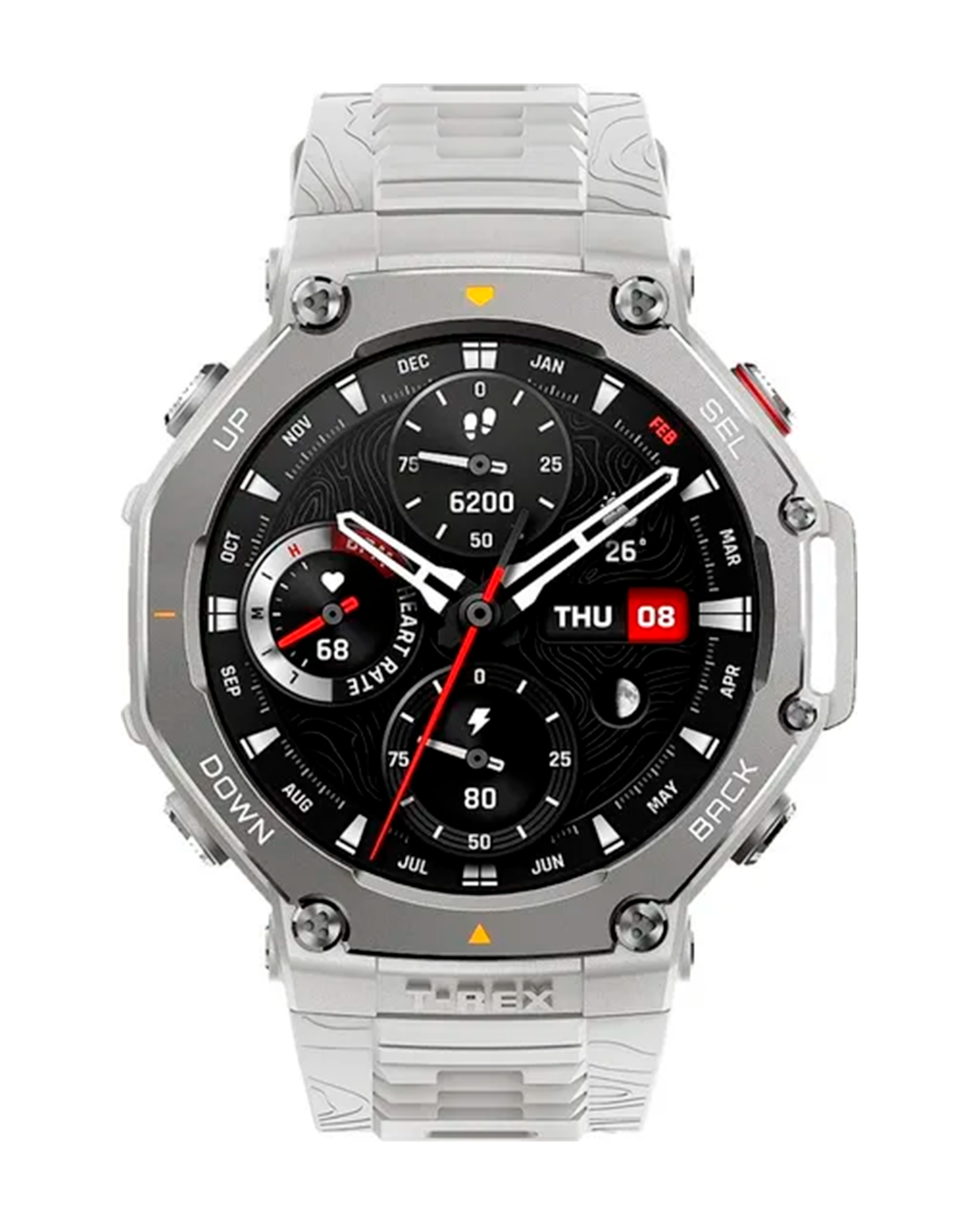 Relógio Smartwatch Amazfit T-Rex 3 - Prata - Mais Store