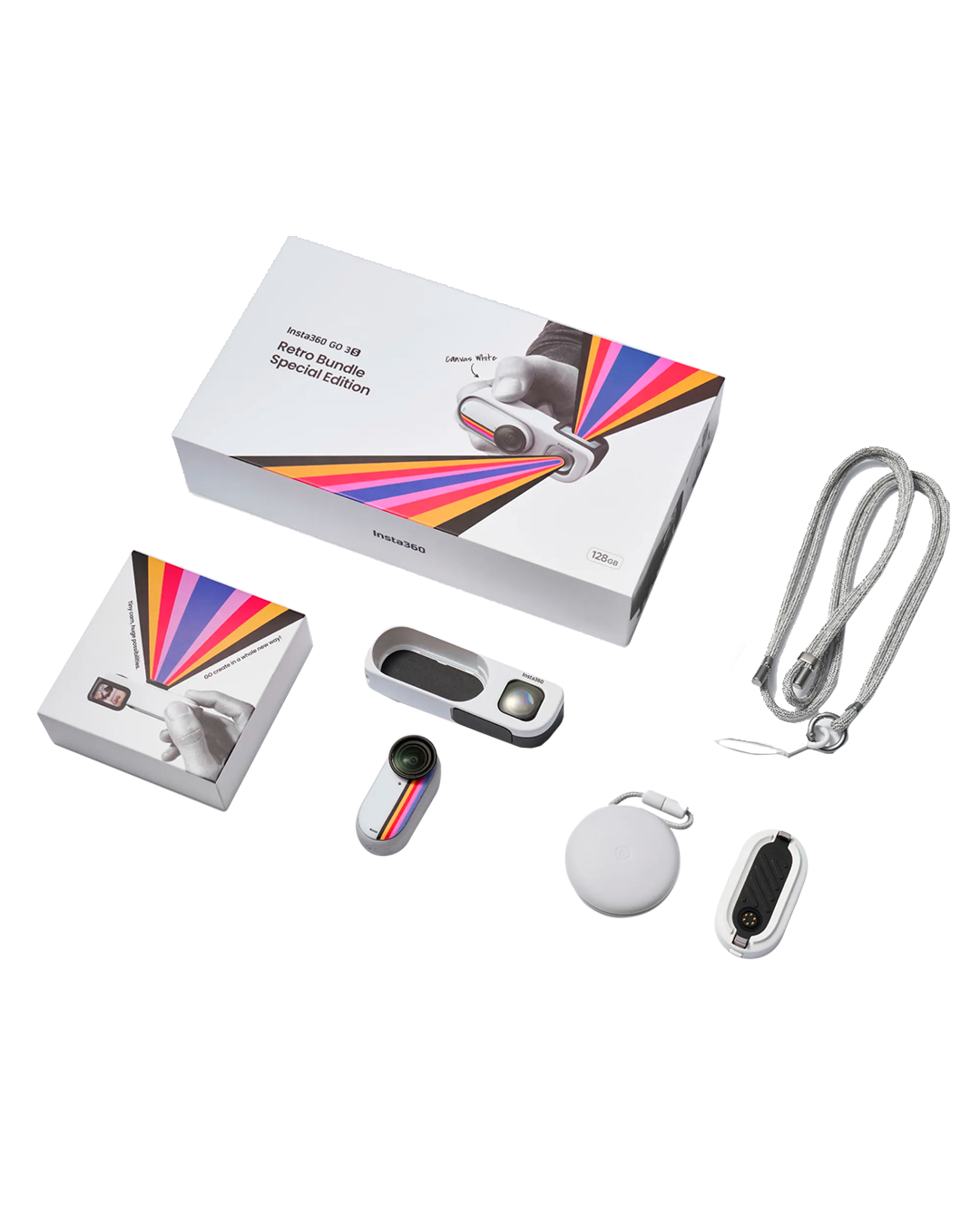 その他 Insta360 GO 3S Retro Bundle Special Câmera de Ação Insta360 GO 3S Retro Bundle - Mais Store