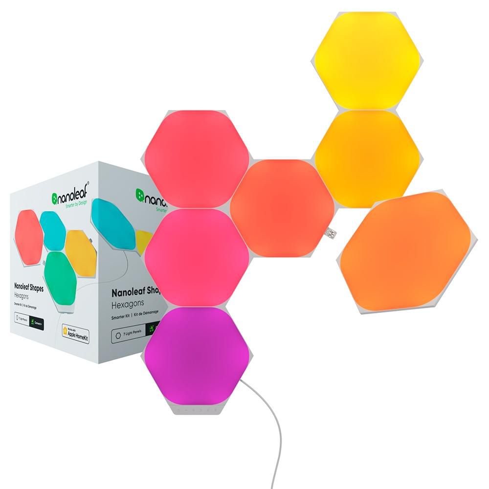 Nanoleaf Shapes Hexagonal Starter Kit 15 painéis de LED