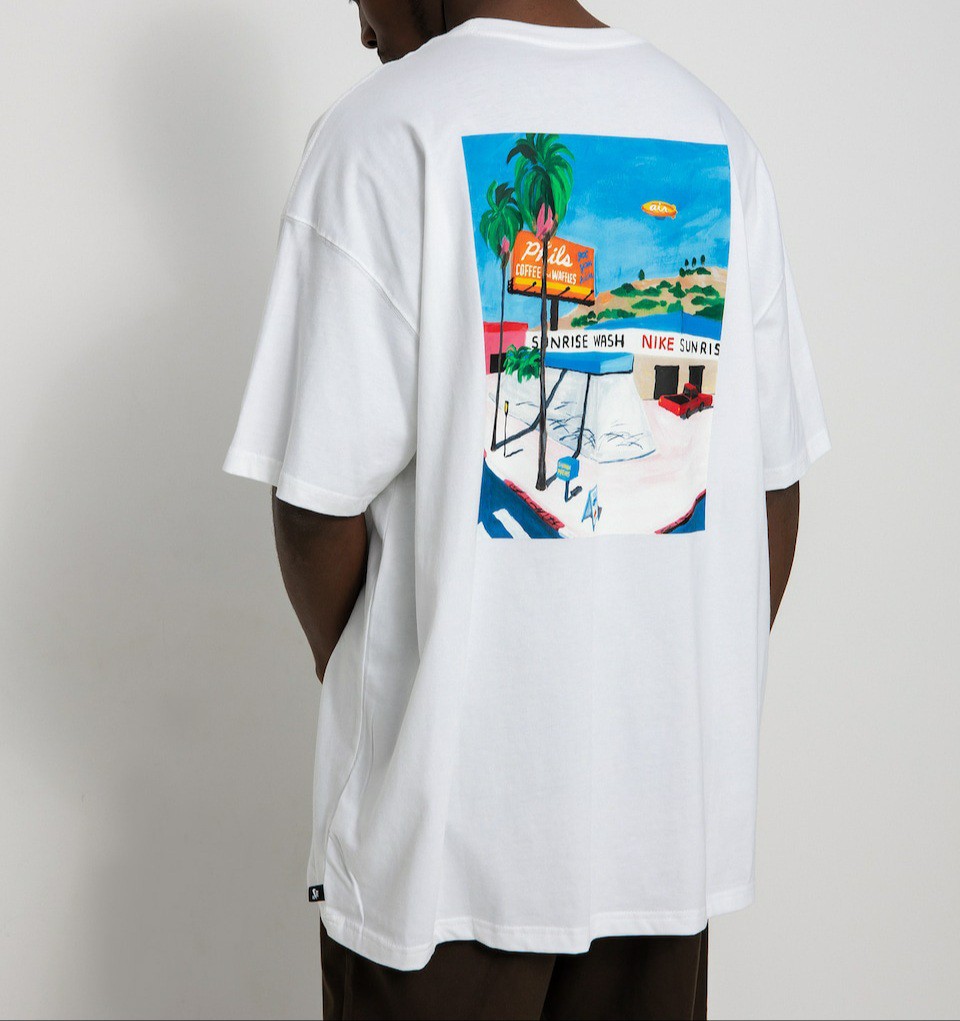 Nike Carwash Mens Ss Tee - White