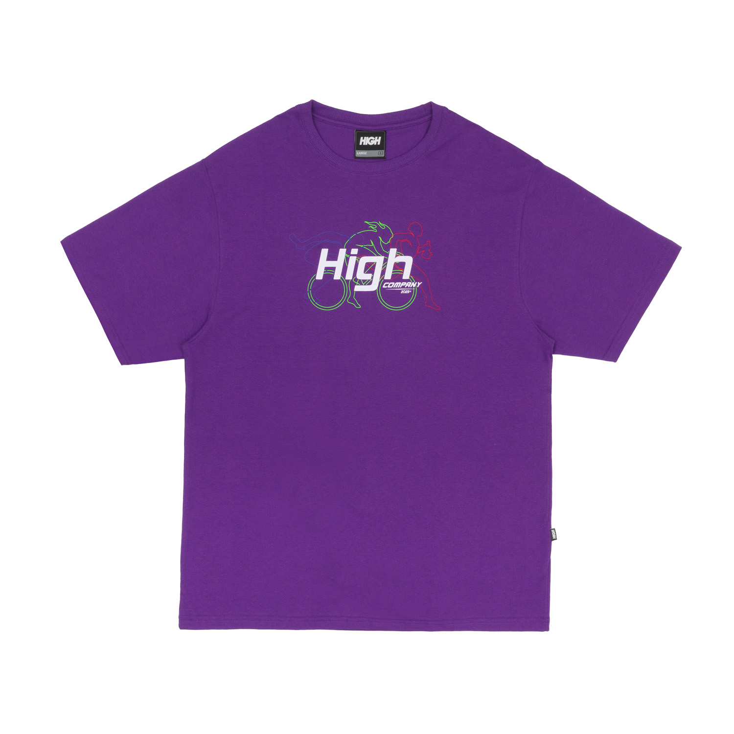 Camiseta HIGH Tee Thriatlon Purple - Store Pesadao