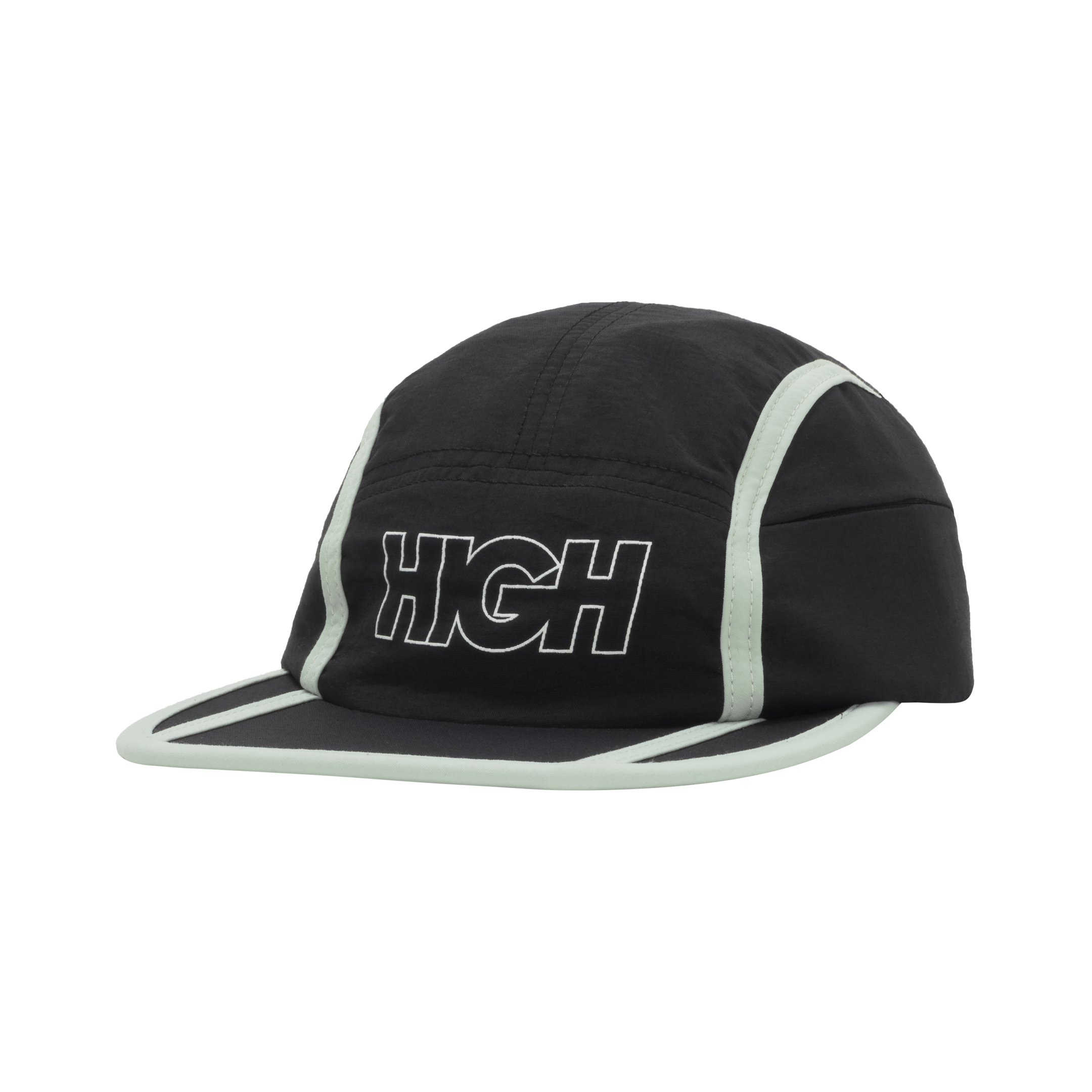 Boné HIGH 5 Panel Athletic Black - Store Pesadao