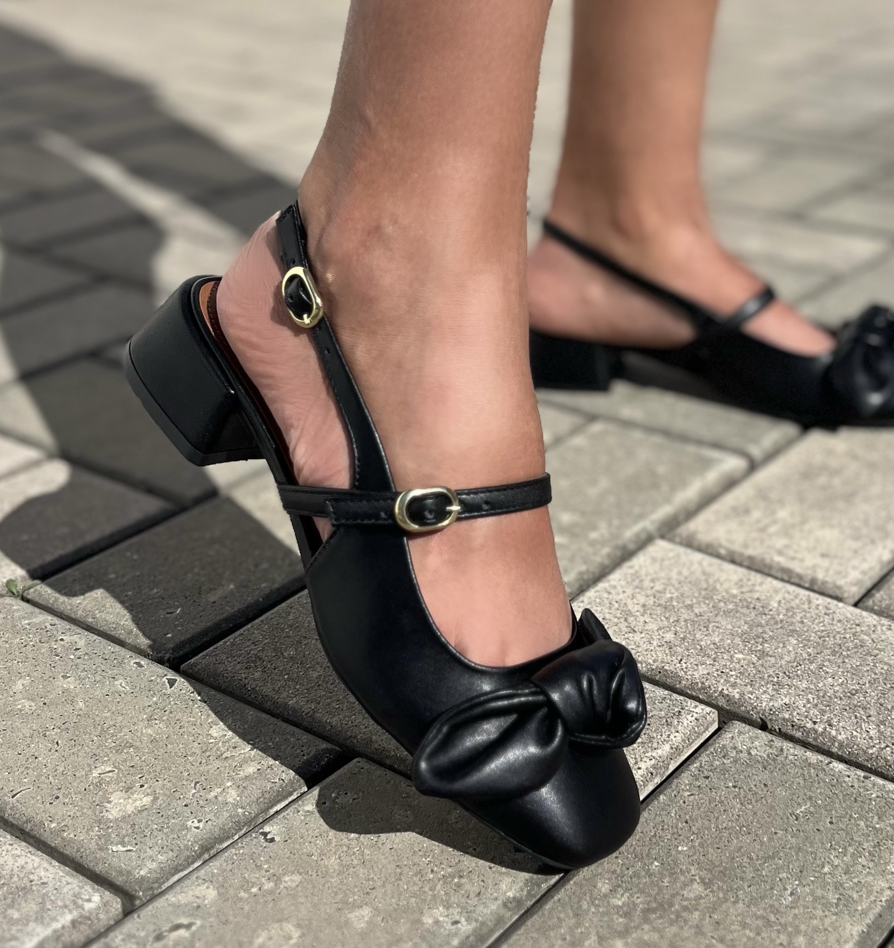 Mule Betina Laço Preto Azure Shoes Amou, comprou, recebeu!