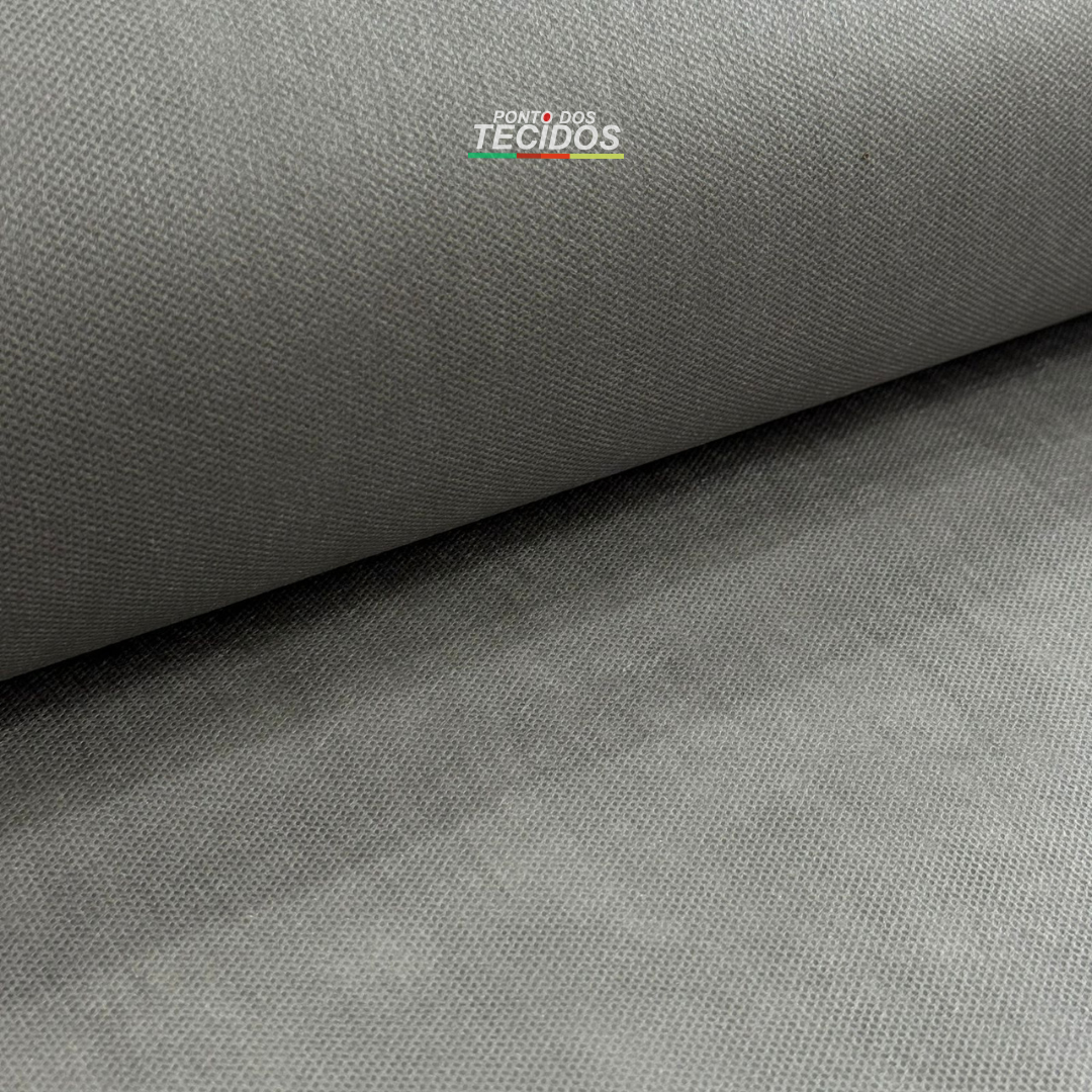 TNT | 1m X 1,40m | CINZA - Ponto dos Tecidos