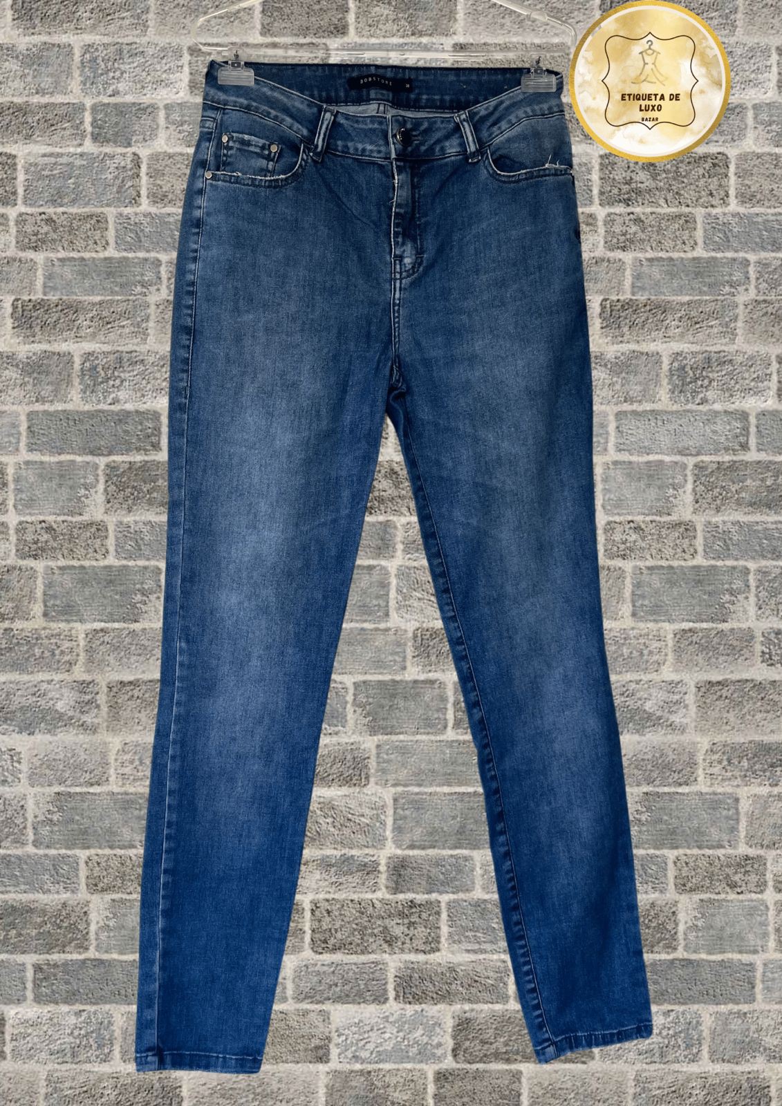 Calça Jeans Bobstore - Etiqueta de Luxo Bazar
