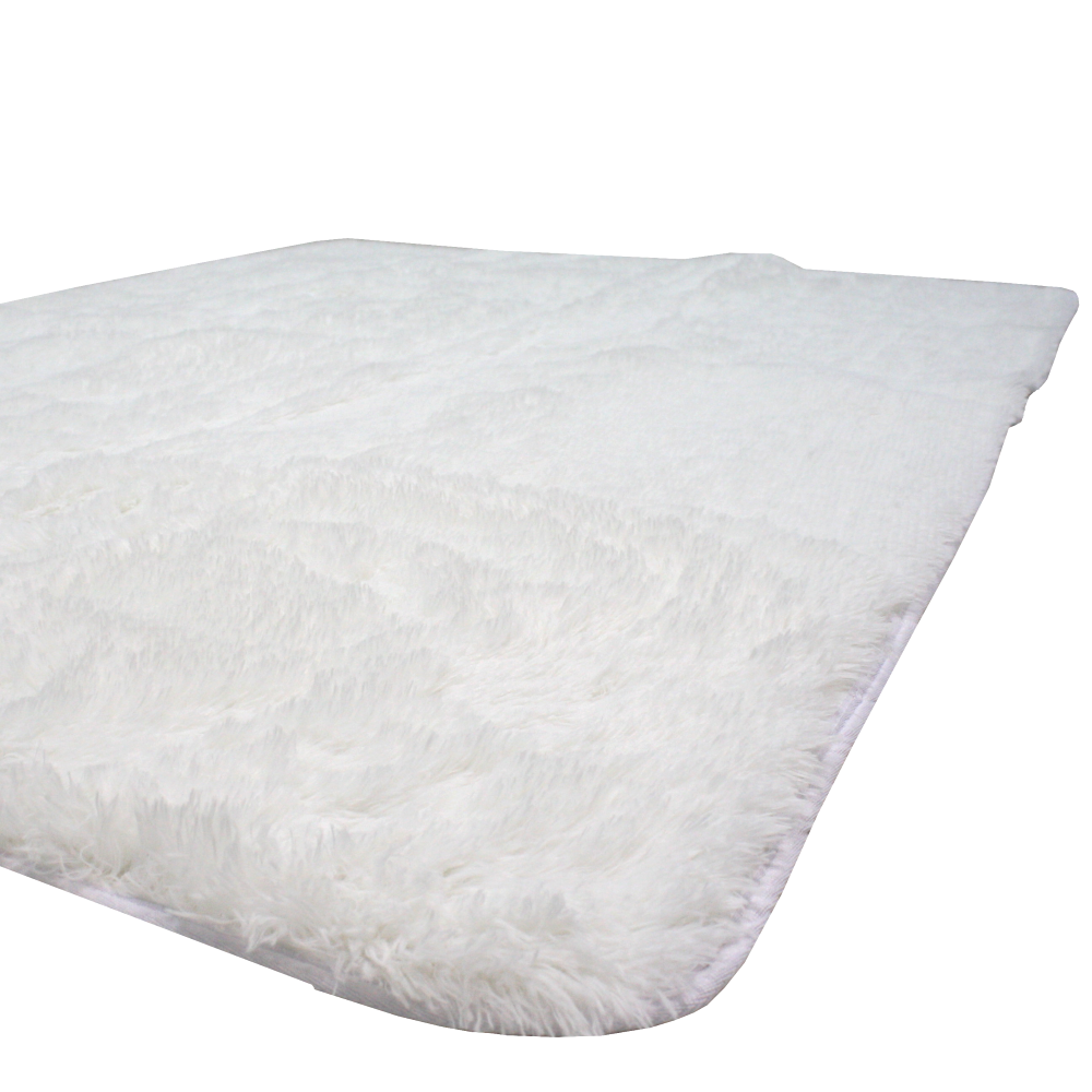 Tapete Para Sala Felpudo 2,00 x 2,40 mt Branco Life Tex II